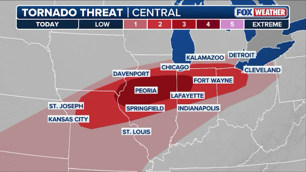 Analysis: Pinpointing where strong tornadoes could strike later today