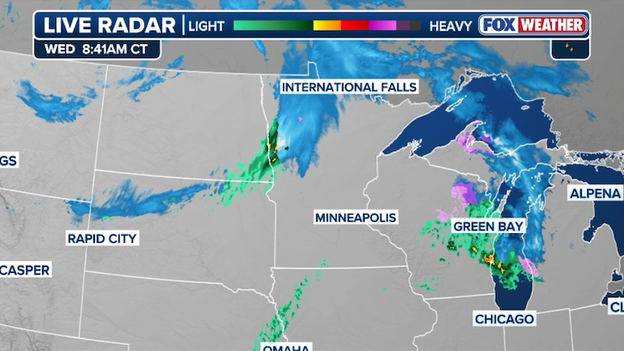 Yes, it's still snowing: Radar shows April flakes across the Northern Plains