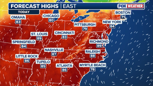 Record spring heat provides high-octane fuel for Midwest tornado threat