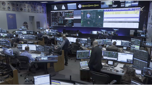 Watching the consoles go dark during the six-minute blackout