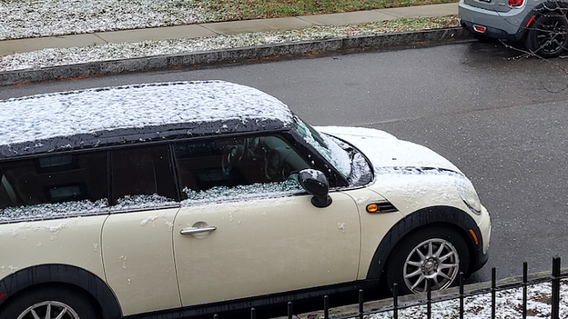 ‘Oh the humanity!’: Viewer photo captures winter’s surprise return to Clinton, Massachusetts