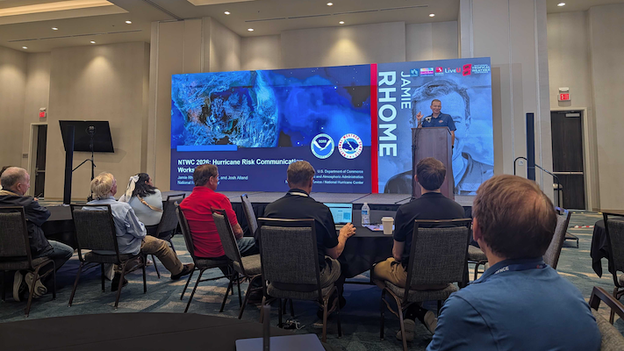 NHC Deputy Director Jamie Rhome kicks off National Tropical Weather Conference
