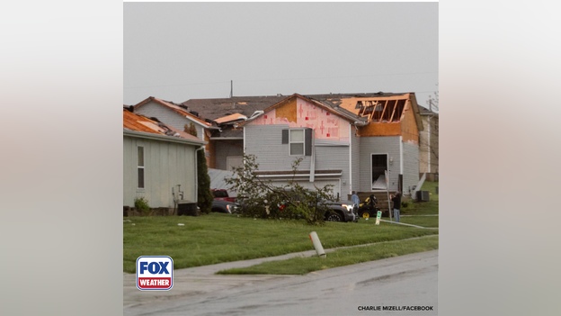 Severe storms rip through Benton, Missouri, leaving damage behind