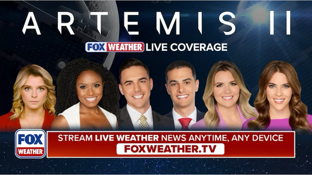 FOX Weather provides LIVE, all-day coverage of today's historic Artemis II launch