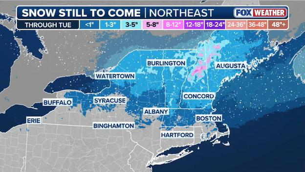 April snow and record chill return to the Northeast as winter makes a comeback