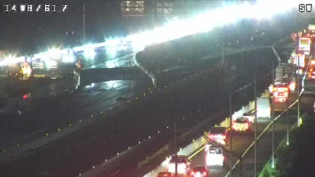 Flooding forces hours-long closure of I-4 in Osceola County near Disney World