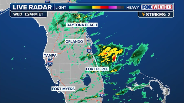 Thunderstorms ramp up across Florida as Flood Watch remains active