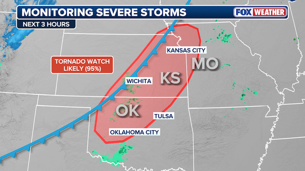 Monster hail and strong tornadoes loom as Storm Prediction Center prepares to issue new watch