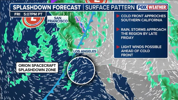 Lessons from Artemis I: How shifting weather could impact Friday’s Orion landing