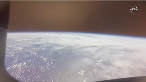 6-minute communications blackout begins between Integrity and Mission Control