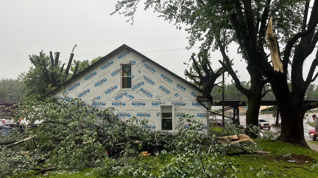 Local state of emergency issued due to extensive damage from severe storms