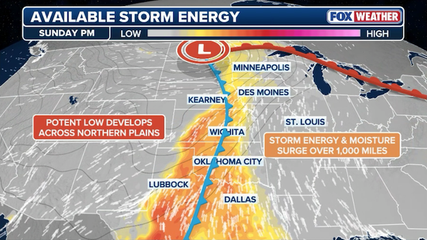 Analysis: How a Western trough is priming the Plains for severe storms