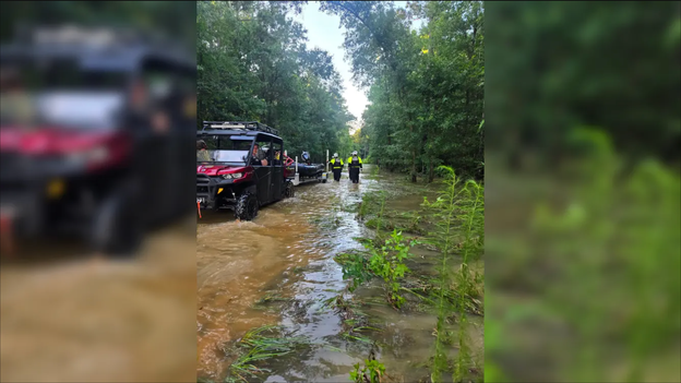 Teenager drowns in flooded Texas retention pond amid tropical downpours