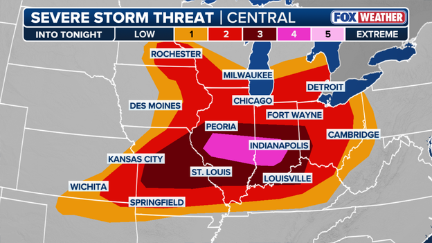 Severe weather outbreak underway with multiple warnings across 6 states
