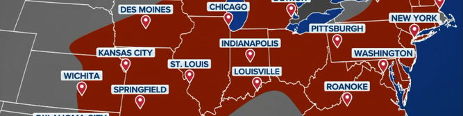 150+ million Americans are facing the threat of dangerous storms after a derecho blasted the Midwest on Wednesday.