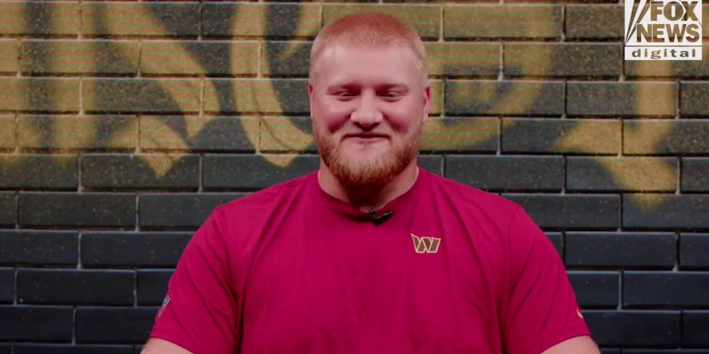 Comanders' Tyler Biadasz praises Jayden Daniels for veteran maturity