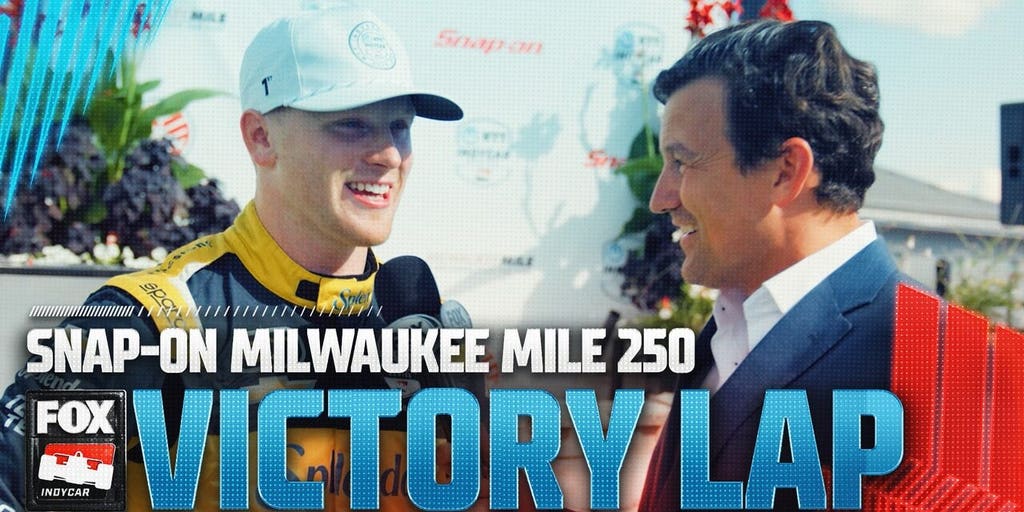 Victory Lap: Christian Rasmussen on getting his first INDYCAR win | DIGITAL EXCLUSIVE