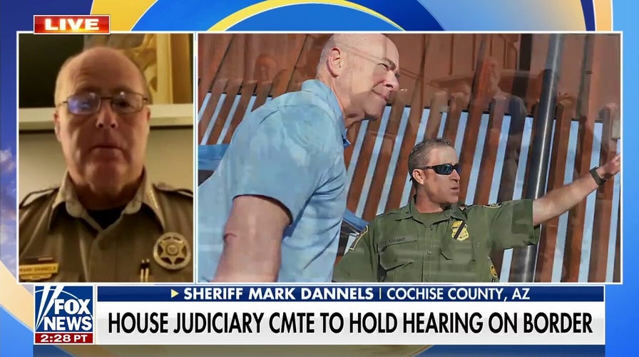 Sheriff Mark Dannels testifying on border crisis: 'This is not political'