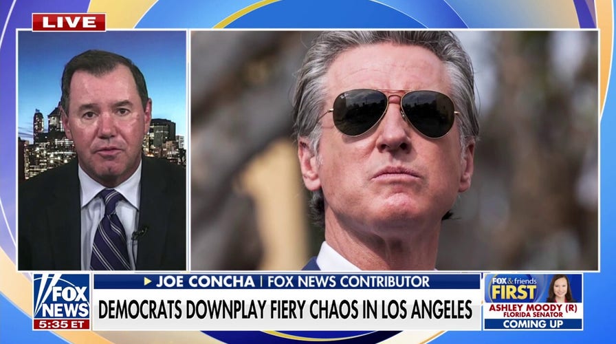 Democrats, media slammed for downplaying violence as anti-ICE riots rock Los Angeles