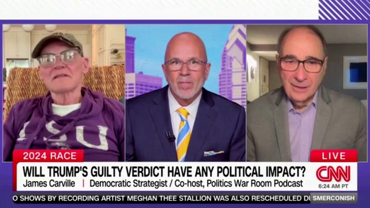 CNN legal analyst fires back after Carville calls his criticism of Trump trial ‘downright awful'