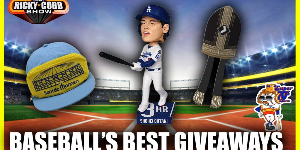 MLB Giveaways Are OUT OF CONTROL: Ohtani, Ichiro Statue & Bobby V Disguise | The Ricky Cobb Show