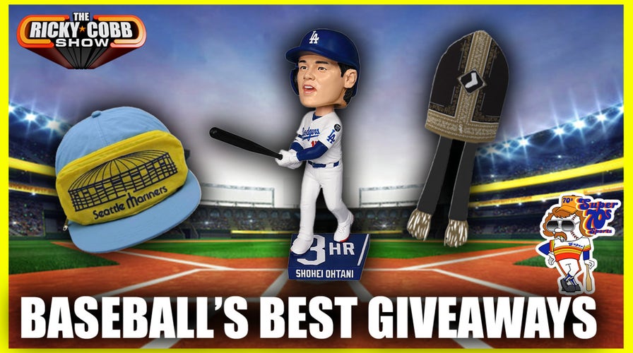 MLB Giveaways Are OUT OF CONTROL: Ohtani, Ichiro Statue & Bobby V Disguise | The Ricky Cobb Show
