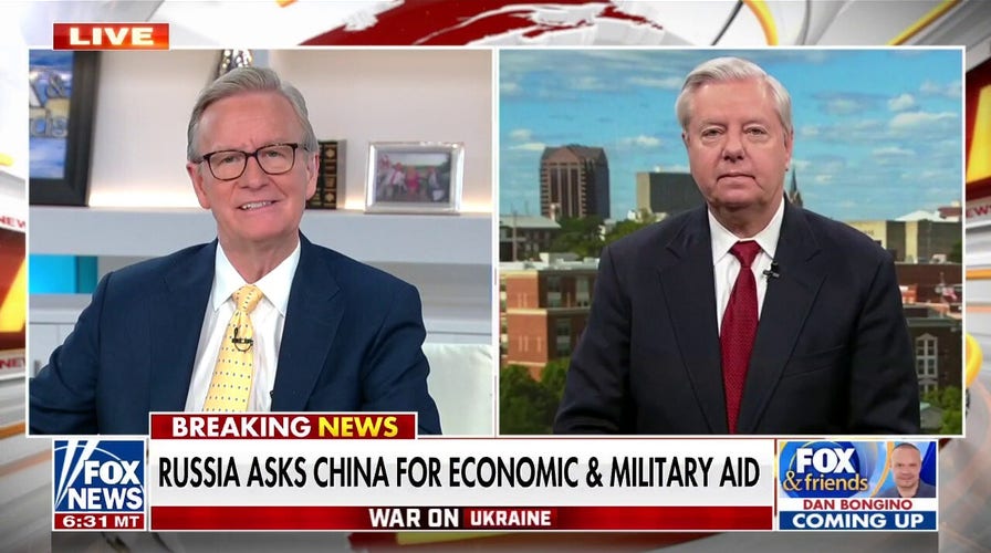 Lindsey Graham: US needs to go after anybody who tries to ‘prop up war criminal Putin’