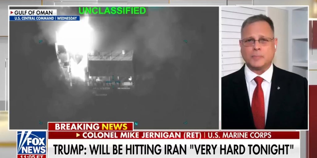 Colonel Mike Jernigan warns Iran to 'mess around and find out' as US considers Kharg Island