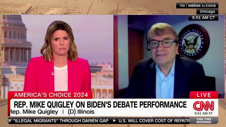 Democratic congressman urges Biden to consider effect of his 'horrible' debate on House races
