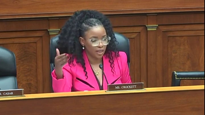 Rep. Crockett asks if Secret Service were slow to deem shooter a threat because he was a 'young White male' 