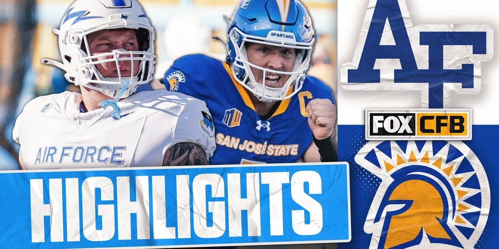 Air Force Falcons vs. San José State Spartans Highlights | FOX College Football