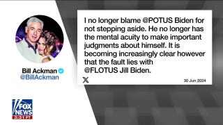 Bill Ackman says 'fault lies with' Jill Biden for keeping Joe in presidential race - Fox News