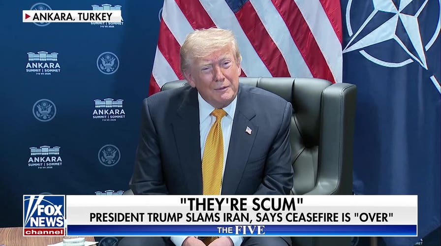 Trump calls Iran 'scum' as US launches strikes against regime
