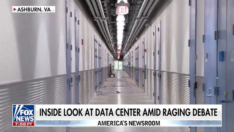 Inside massive data centers as debate over power, water use grows