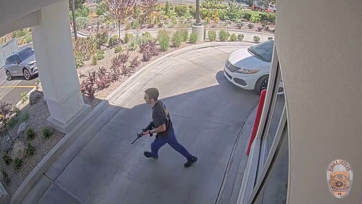 Video shows Twin Falls gunman’s deadly In-N-Out shooting rampage before officers close in