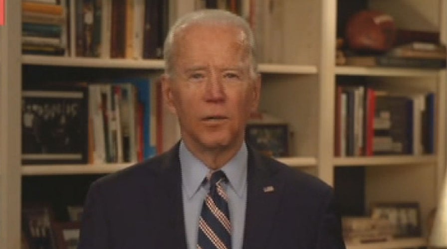 Joe Biden calls out Trump's coronavirus response during livestream address