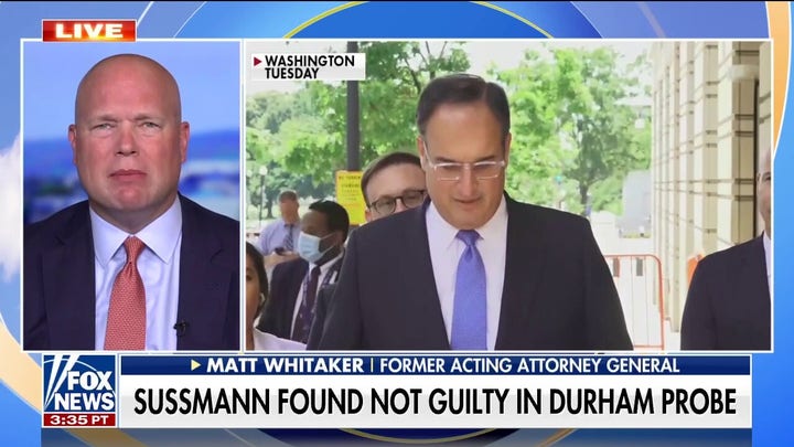 Matt Whitaker: 'This looks like jury nullification'