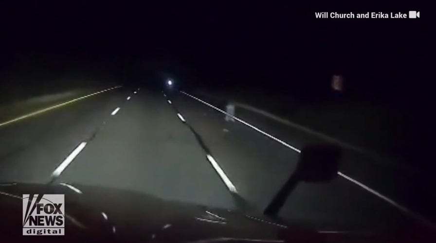 Arizona truck driver sees suspected ghost on State Route 87, captures figure on dashcam video