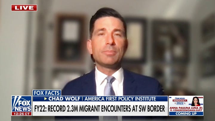 Nothing on the border will change with Chris Magnus gone: Chad Wolf