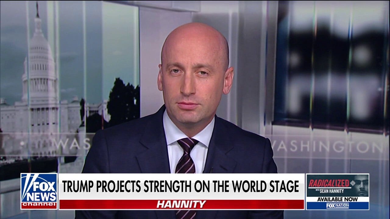 Trump ‘resetting’ global order with Iran blockade, Stephen Miller says