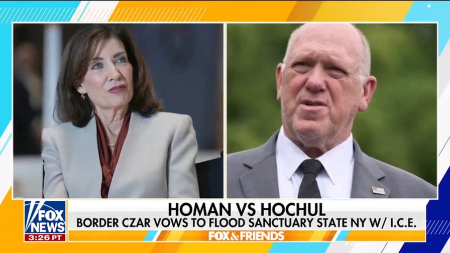 Hochul and Homan clash over ICE deployment