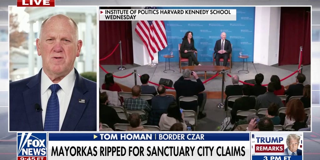 Tom Homan fires back at Mayorkas' latest 'lies' on immigration