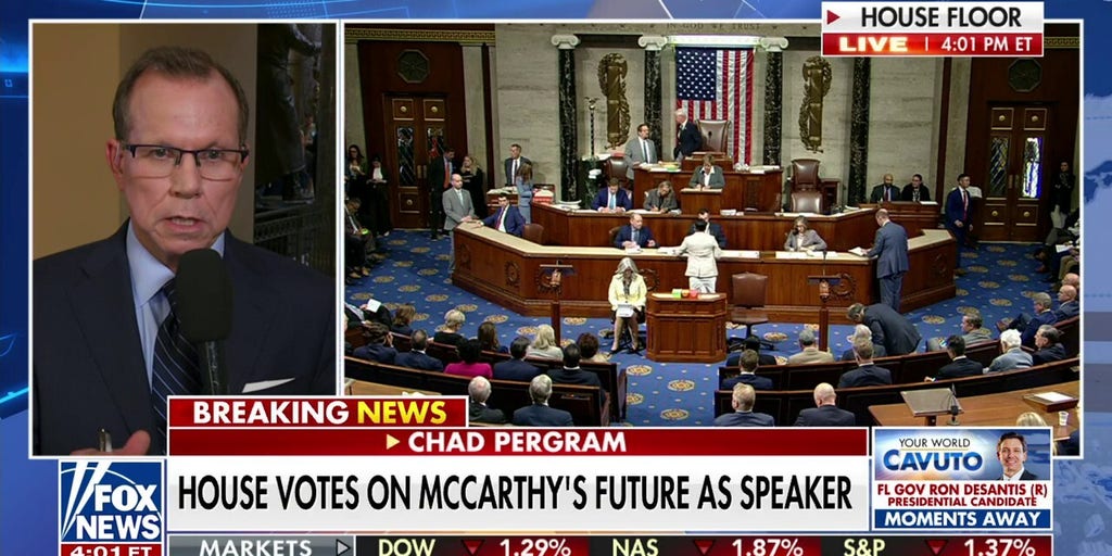 House votes on McCarthy's future as speaker Fox News Video