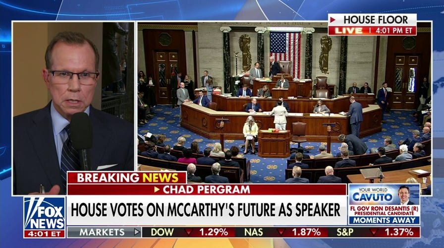 House votes on McCarthy's future as speaker