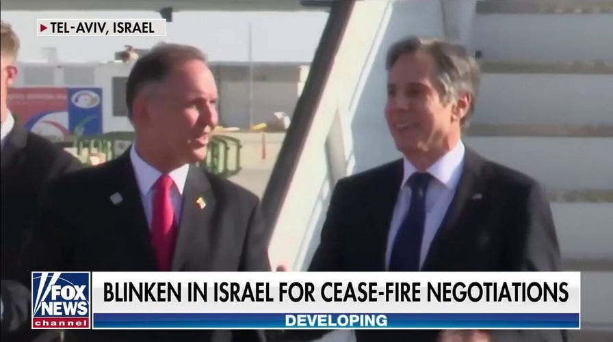 Blinken in Israel for cease-fire negotiations 