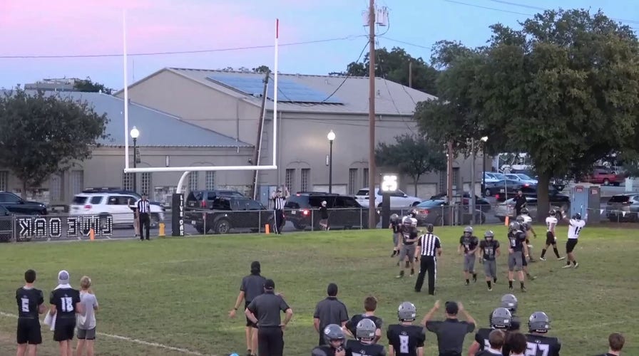 Texas HS football game sees 'one in a million PAT'