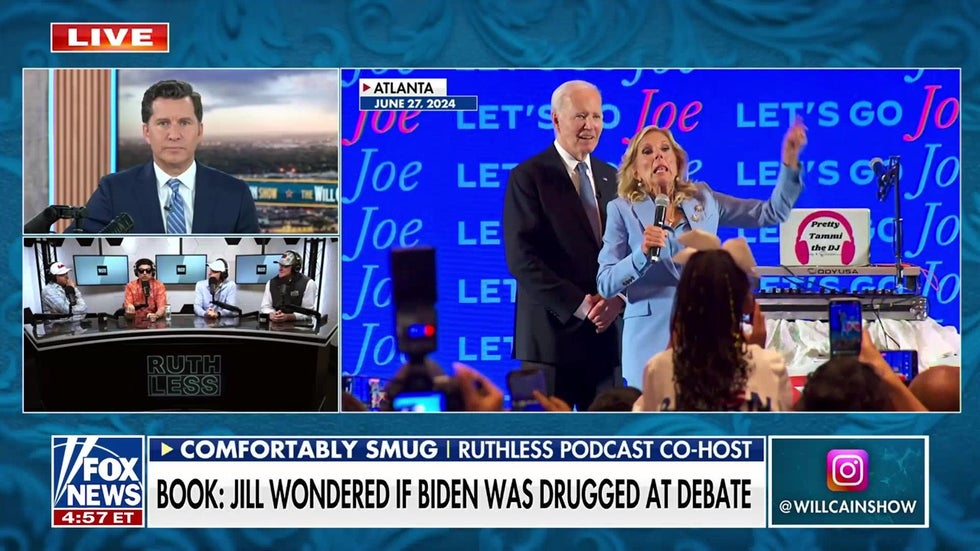 The Bidens just want to sell a book, podcaster says