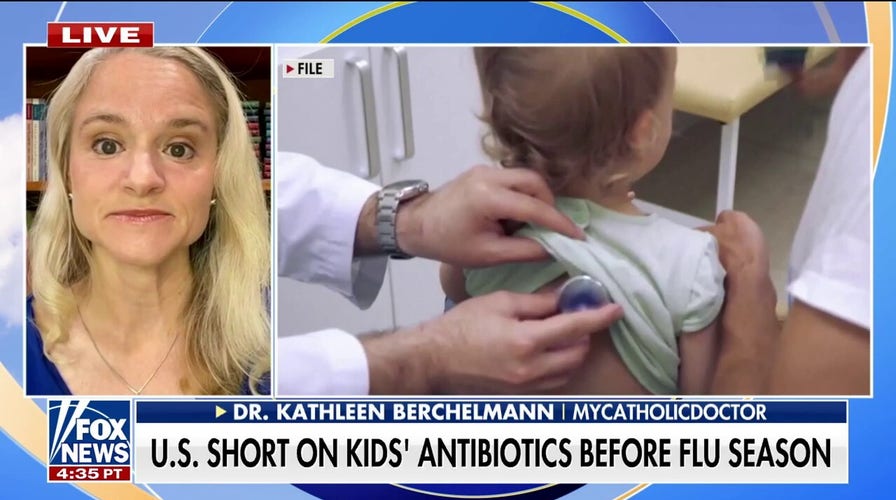 Kids’ antibiotics shortage ahead of winter, no end in sight