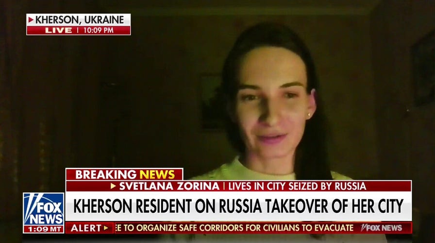 Kherson resident on Russia taking over the city: 'We don't want to give up our home'