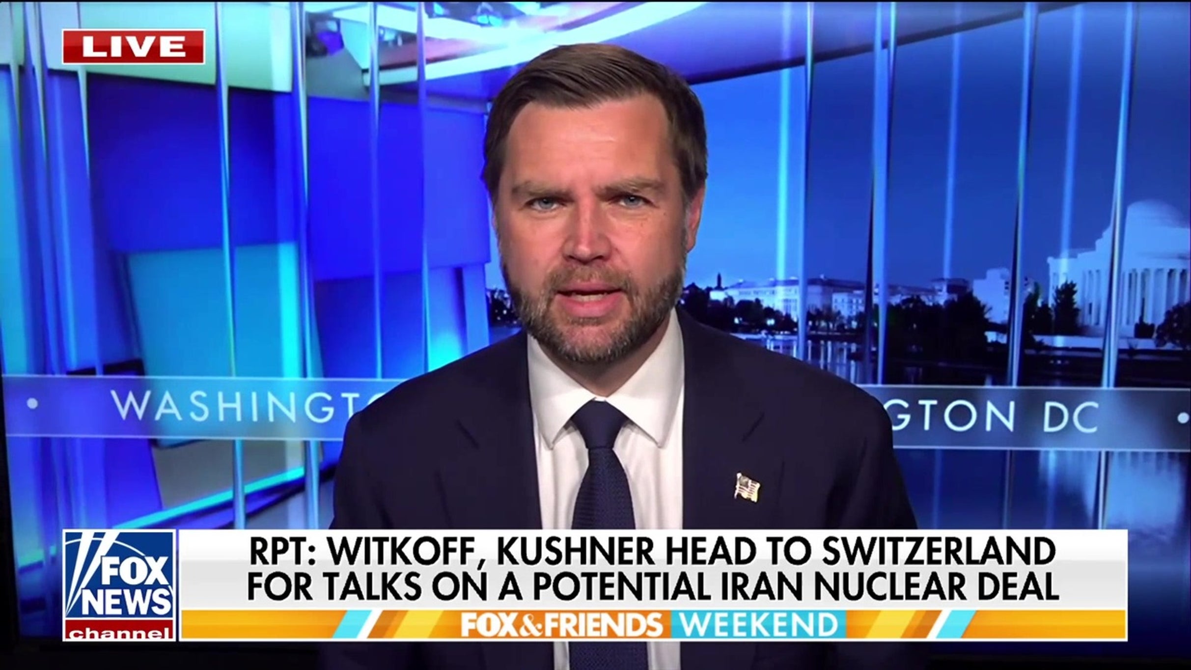 VP Vance says US holds all the cards in Iran talks